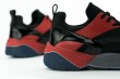 Női szabadiőcipő fekete és piros színekben Thumb