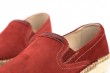 Női cipő gumival piros színben Thumb